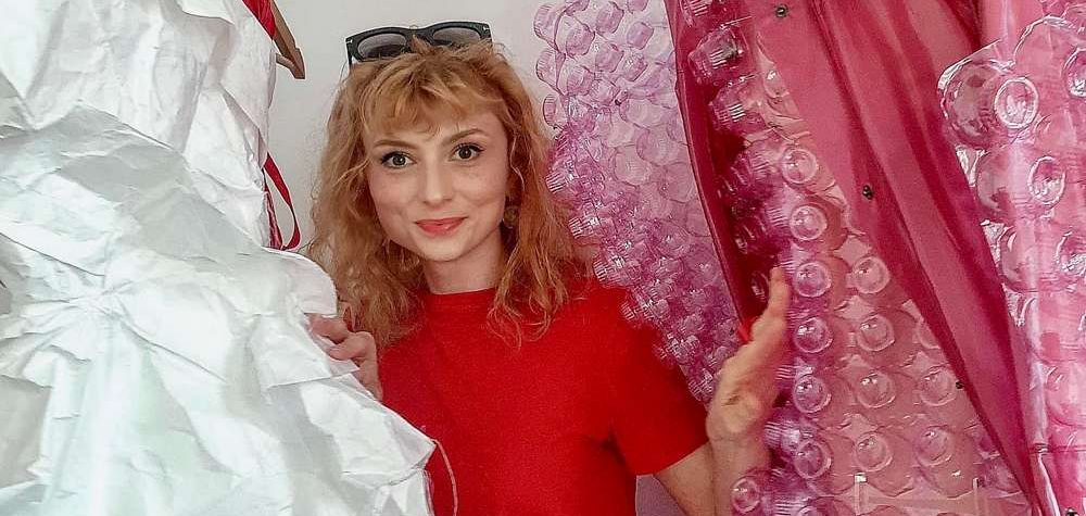 divatbemutató fenntarthatóság Tihanyi Ildi
