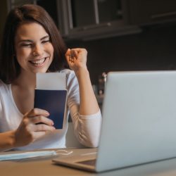 laptop home office