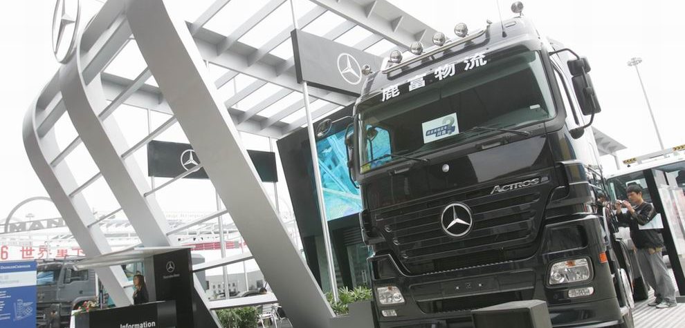 Daimler Mercedes teherautó