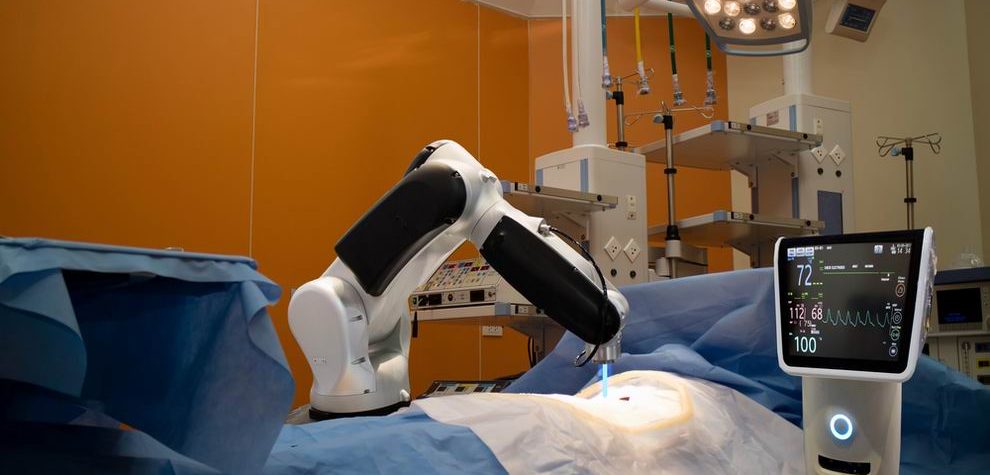 robot egészségügy műtét